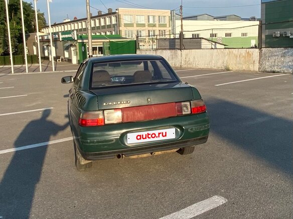 1997 Lada (ВАЗ) 2110, зелёный - вид 1