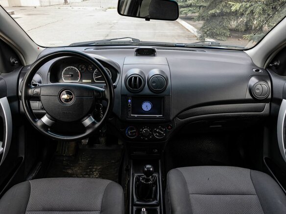 2010 Chevrolet Aveo I Рестайлинг, синий, 385000 рублей - вид 15