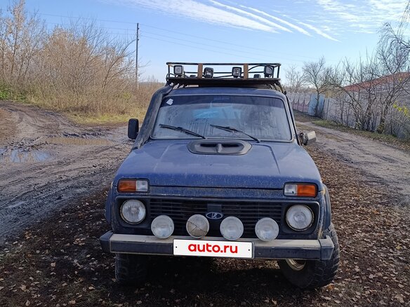 1999 Lada (ВАЗ) 2131 (4x4) I, синий, 220000 рублей - вид 2