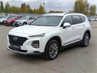 2019 Hyundai Santa Fe IV, белый, 2580000 рублей, вид 1