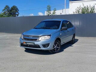 2017 Lada (ВАЗ) Granta I, голубой, 449000 рублей, вид 1