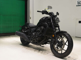 2022 Honda CMX 1100 Rebel, чёрный, 940000 рублей, вид 3