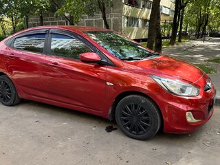 2012 Hyundai Solaris I, красный, 850000 рублей, вид 1