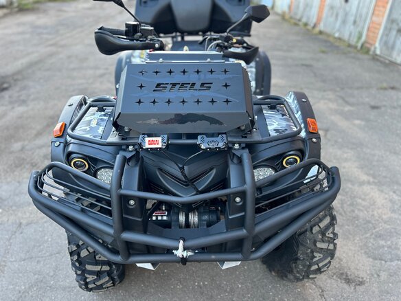 2023 Stels ATV-650YL Leopard, белый, 630000 рублей