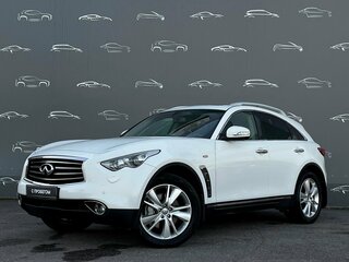 2012 Infiniti FX37 II (S51) Рестайлинг, белый, 1544200 рублей, вид 1