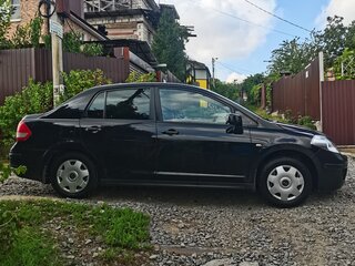 2007 Nissan Tiida I, чёрный, 420000 рублей, вид 3