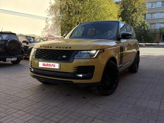 2021 Land Rover Range Rover IV Рестайлинг, жёлтый, 10200000 рублей, вид 1