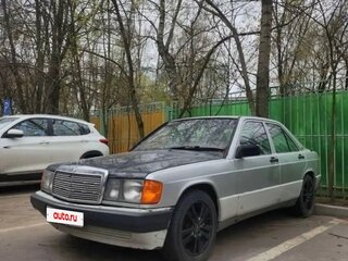 1991 Mercedes-Benz 190 (W201), серый, 165000 рублей, вид 1