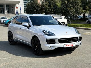 2014 Porsche Cayenne S II Рестайлинг (958), серебристый, 3797000 рублей, вид 4