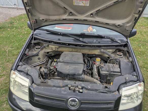 2007 Fiat Panda II, чёрный, 350000 рублей - вид 14