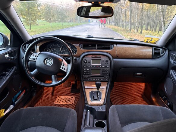 2006 Jaguar X-Type I, серый, 465000 рублей - вид 4