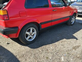 1986 Volkswagen Golf II, красный, 170000 рублей, вид 2
