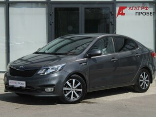 2015 Kia Rio 6-speed III, серый, 975000 рублей, вид 1