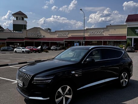 2021 Genesis GV80 I, чёрный, 4350000 рублей, вид 4
