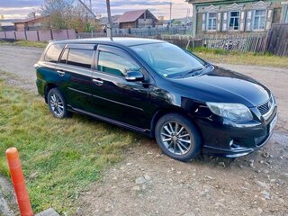 2009 Toyota Corolla Fielder X (E140, E150) Рестайлинг, чёрный, 1000000 рублей, вид 2