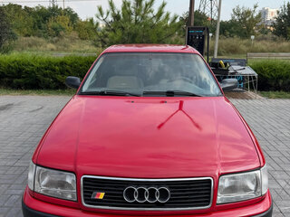 1991 Audi 100 IV (C4), красный, 380000 рублей, вид 3