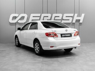 2011 Toyota Corolla X (E140, E150) Рестайлинг, белый, 900000 рублей, вид 2