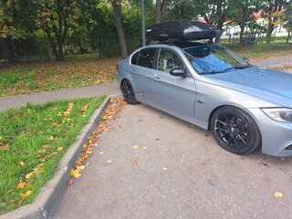 2005 BMW 3 серии 325i V (E90/E91/E92/E93), серый, 880000 рублей, вид 5