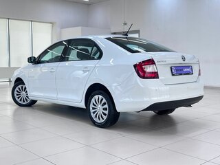 2019 Skoda Rapid I Рестайлинг, белый, 1345000 рублей, вид 4