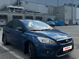 2008 Ford Focus II Рестайлинг, синий, 370000 рублей, вид 3