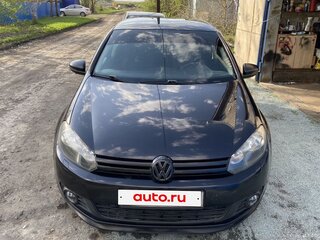 2011 Volkswagen Golf VI, чёрный, 649000 рублей, вид 2
