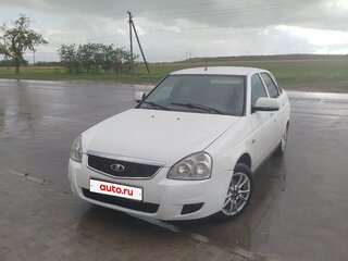 2010 Lada (ВАЗ) Priora I, белый, 300000 рублей, вид 1
