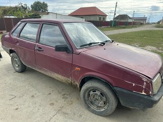 1997 Lada (ВАЗ) 21099, красный, 65000 рублей, вид 3