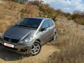 2005 Mercedes-Benz A-Класс 170 II (W169), серый, 460000 рублей, вид 1