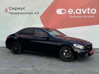 2015 Mercedes-Benz C-Класс 200 IV (W205), чёрный, 2130000 рублей, вид 3