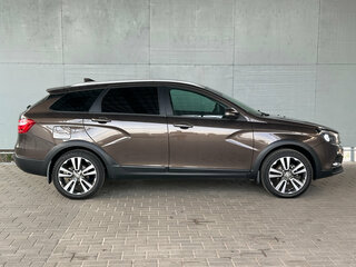 2020 Lada (ВАЗ) Vesta SW Cross I, коричневый, 1380000 рублей, вид 5