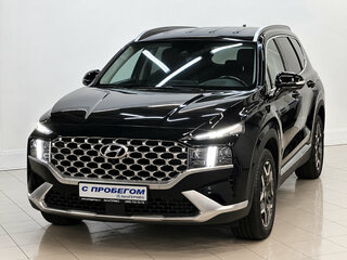 2021 Hyundai Santa Fe IV Рестайлинг, чёрный, 3779000 рублей, вид 1
