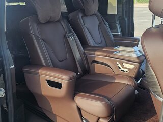 2024 Mercedes-Benz V-Класс Long 300 длинный III (W447) Рестайлинг 2, чёрный, 12500000 рублей, вид 2