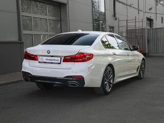 2018 BMW 5 серии 520d xDrive VII (G30/G31/G38), белый, 3180000 рублей, вид 4