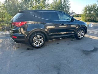 2013 Hyundai Santa Fe III, чёрный, 1875000 рублей, вид 4