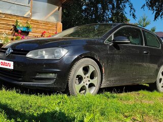 2013 Volkswagen Golf VII, чёрный, 795000 рублей, вид 1