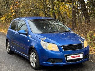 2008 Chevrolet Aveo I Рестайлинг, синий, 140000 рублей, вид 3