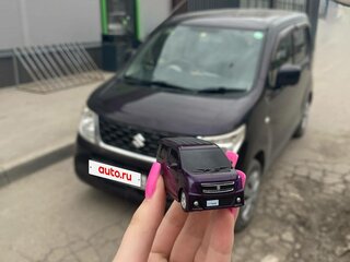 2014 Suzuki Wagon R V, фиолетовый, 650000 рублей, вид 4
