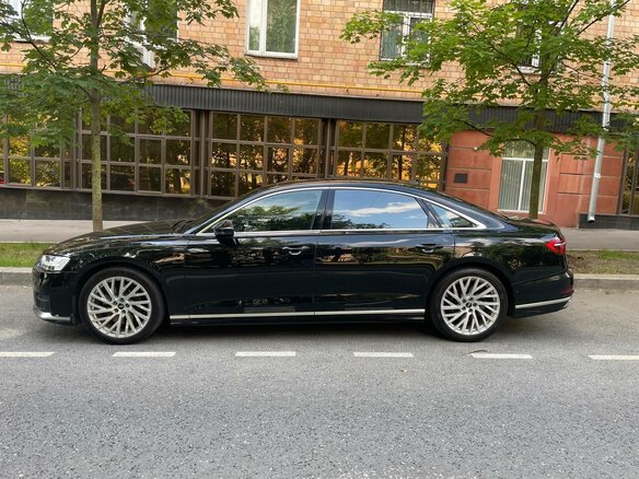 2021 Audi A8 Long 55 TFSI IV (D5), чёрный, 9200000 рублей - вид 13