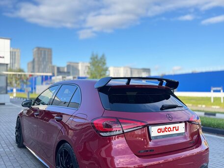 2021 Mercedes-Benz A-Класс AMG 35 AMG II (W177), красный, 3350000 рублей, вид 4