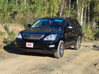 2009 Toyota Harrier II (XU30), чёрный, 2100000 рублей, вид 4