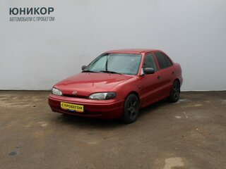 1996 Hyundai Accent I, красный, 159000 рублей, вид 1