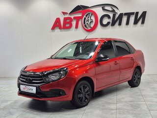 2020 Lada (ВАЗ) Granta I Рестайлинг, красный, 670000 рублей, вид 3
