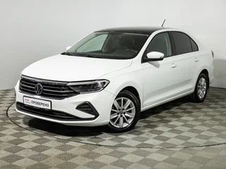 2021 Volkswagen Polo VI, белый, 1299585 рублей, вид 1