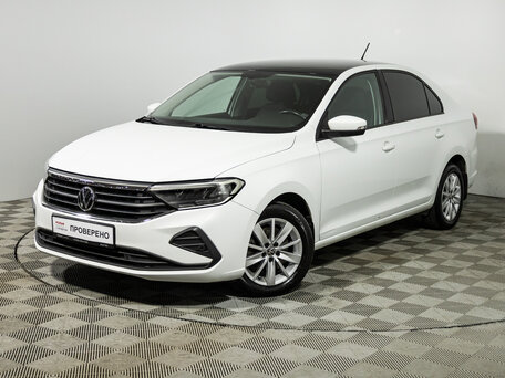 2021 Volkswagen Polo VI, белый, 1299585 рублей, вид 1