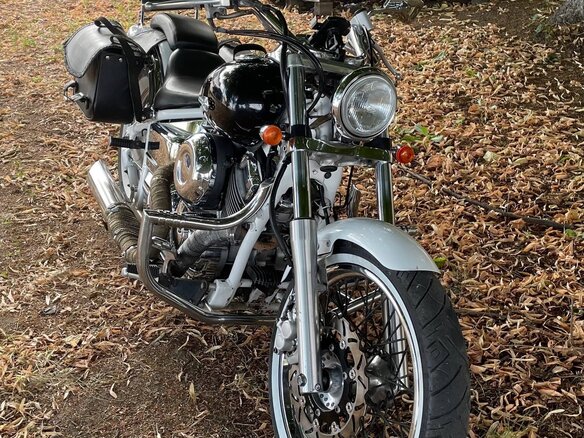 1999 Yamaha XVS400 Drag Star, чёрный, 420000 рублей