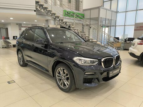 2019 BMW X3 30d xDrive III (G01), чёрный, 4250000 рублей, вид 3