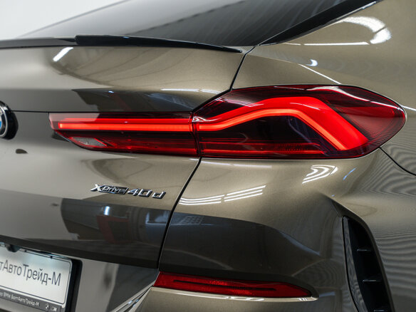 2026 BMW X6 40d III (G06) Рестайлинг, зелёный - вид 9