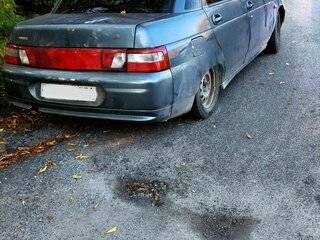 2001 Lada (ВАЗ) 2110, серый, 140000 рублей, вид 2