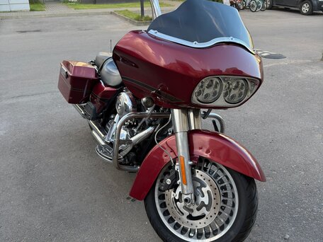 2008 Harley-Davidson Road Glide, красный, 850000 рублей, вид 1