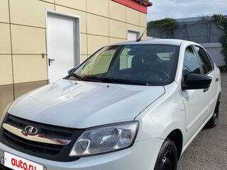 2018 Lada (ВАЗ) Granta I, белый, 580000 рублей, вид 1